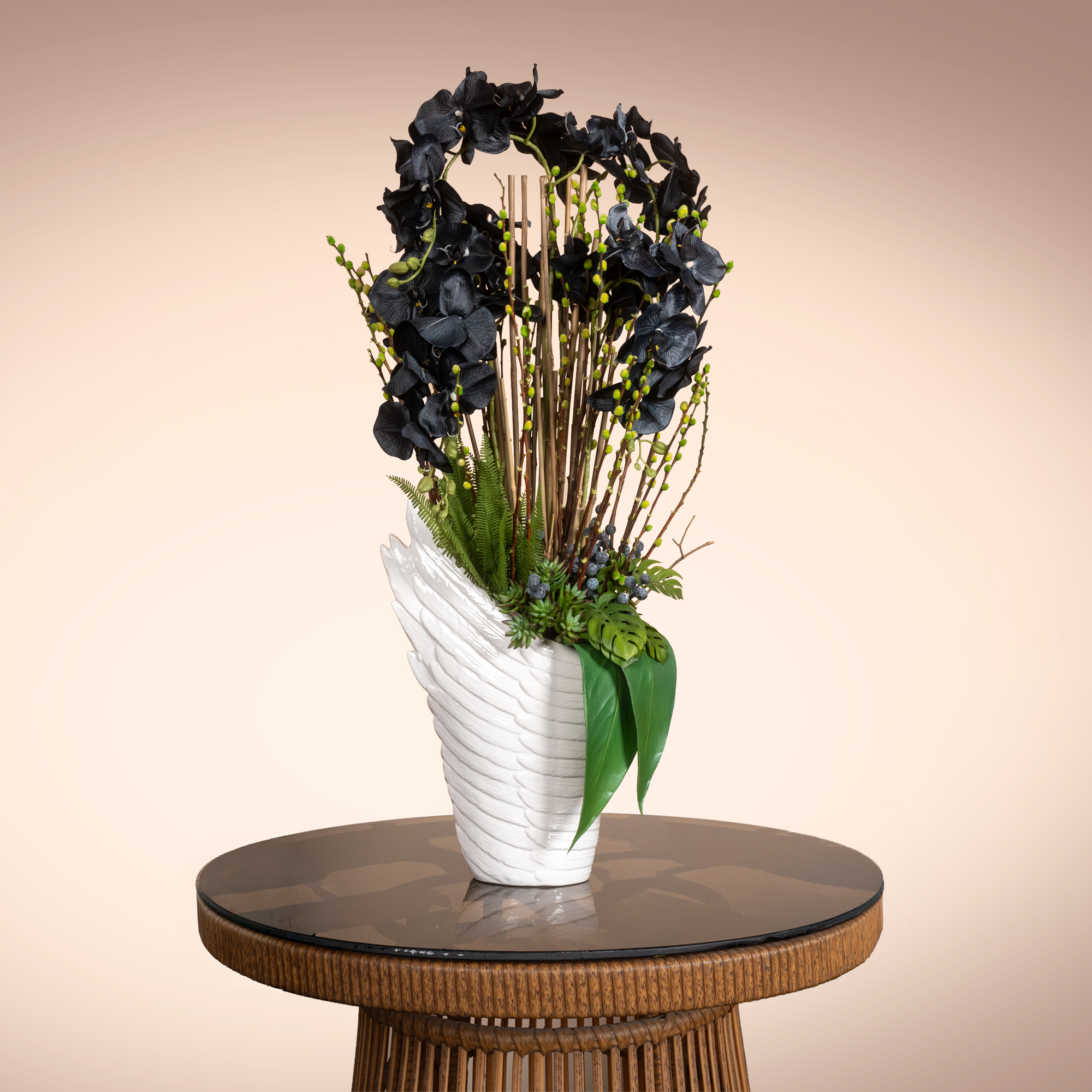 Black Orchid Arrangement