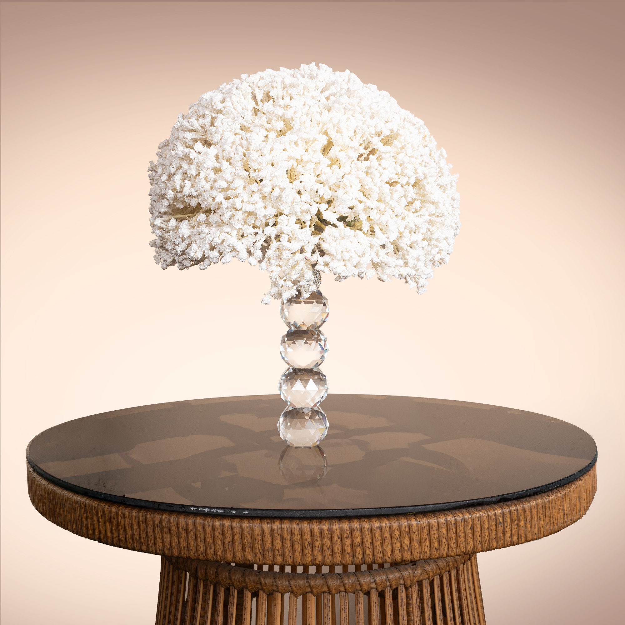 Ivory Domed Bridal Bouquet