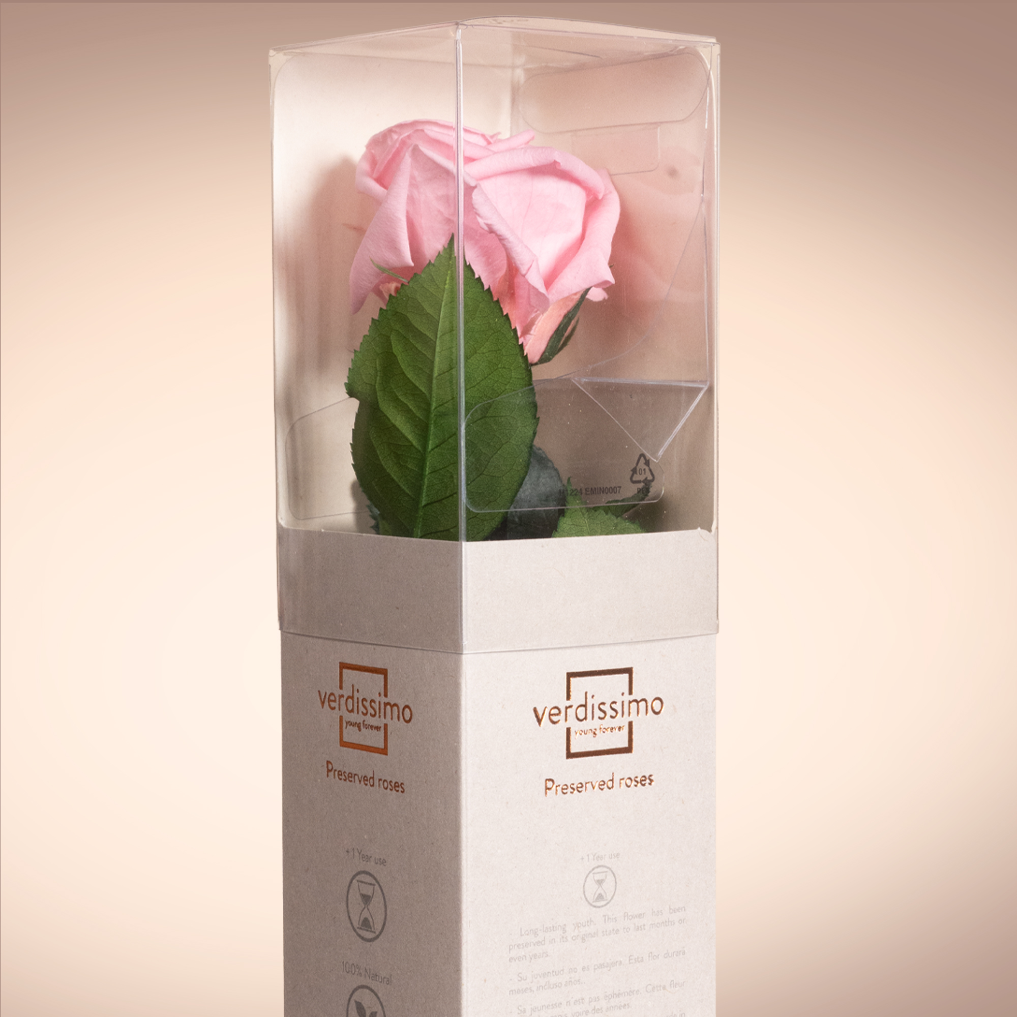 Pink Forever Preserved Rose
