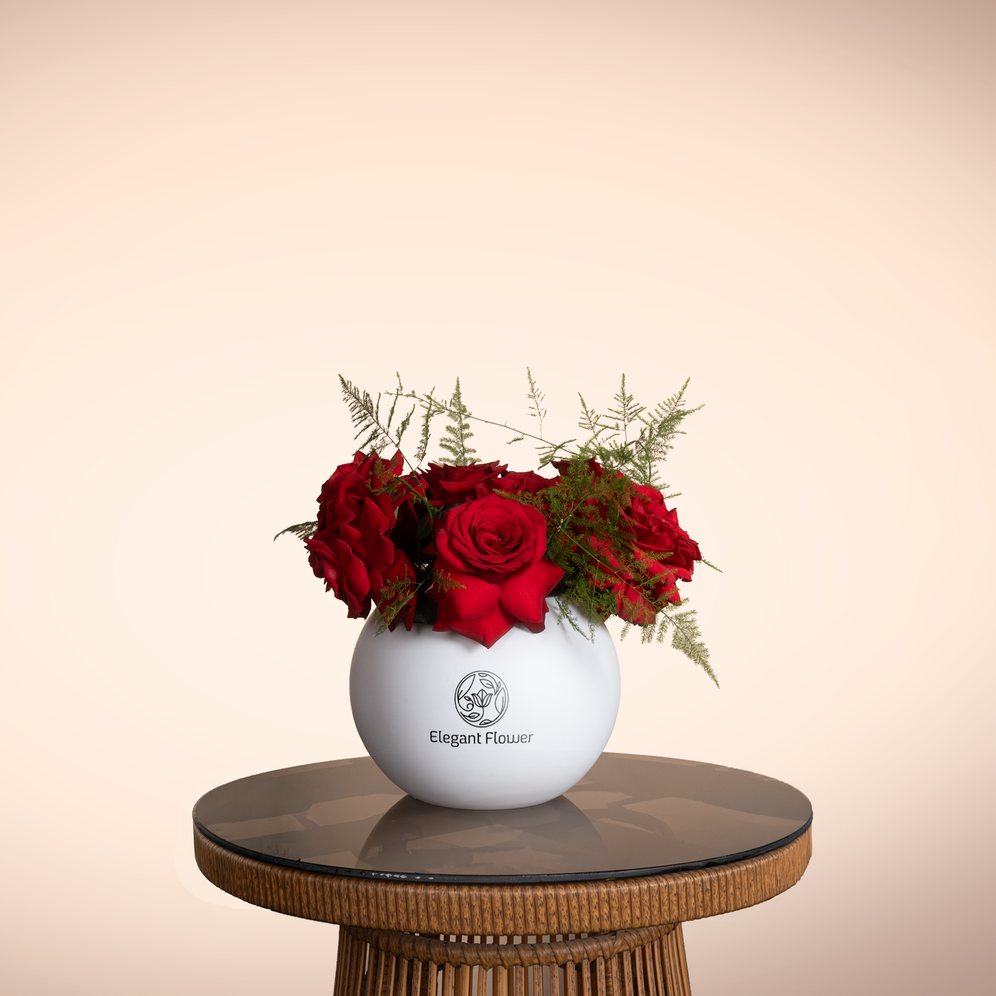 Little Red Charm Vase