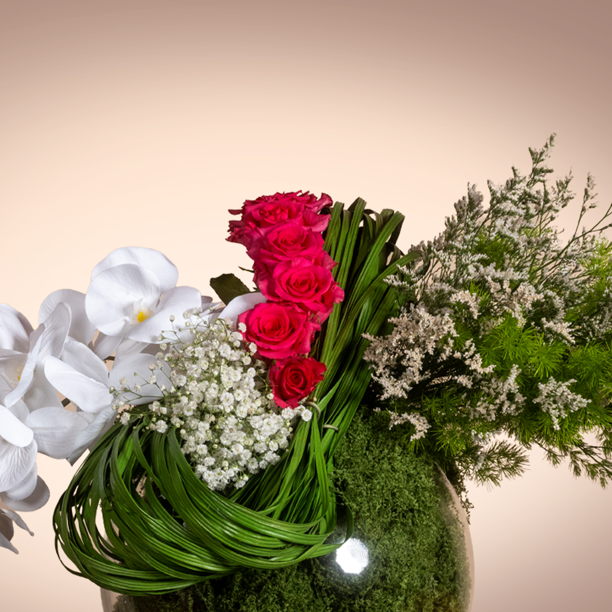 Garden Romance Flowers Vase