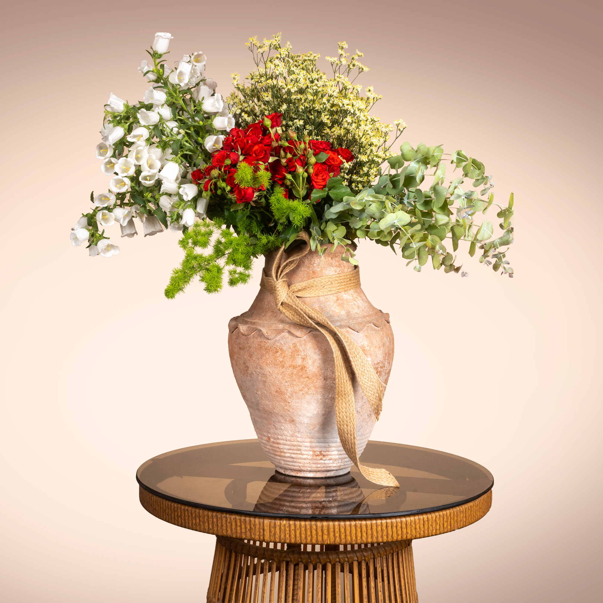 Wild Romance Flowers Vase