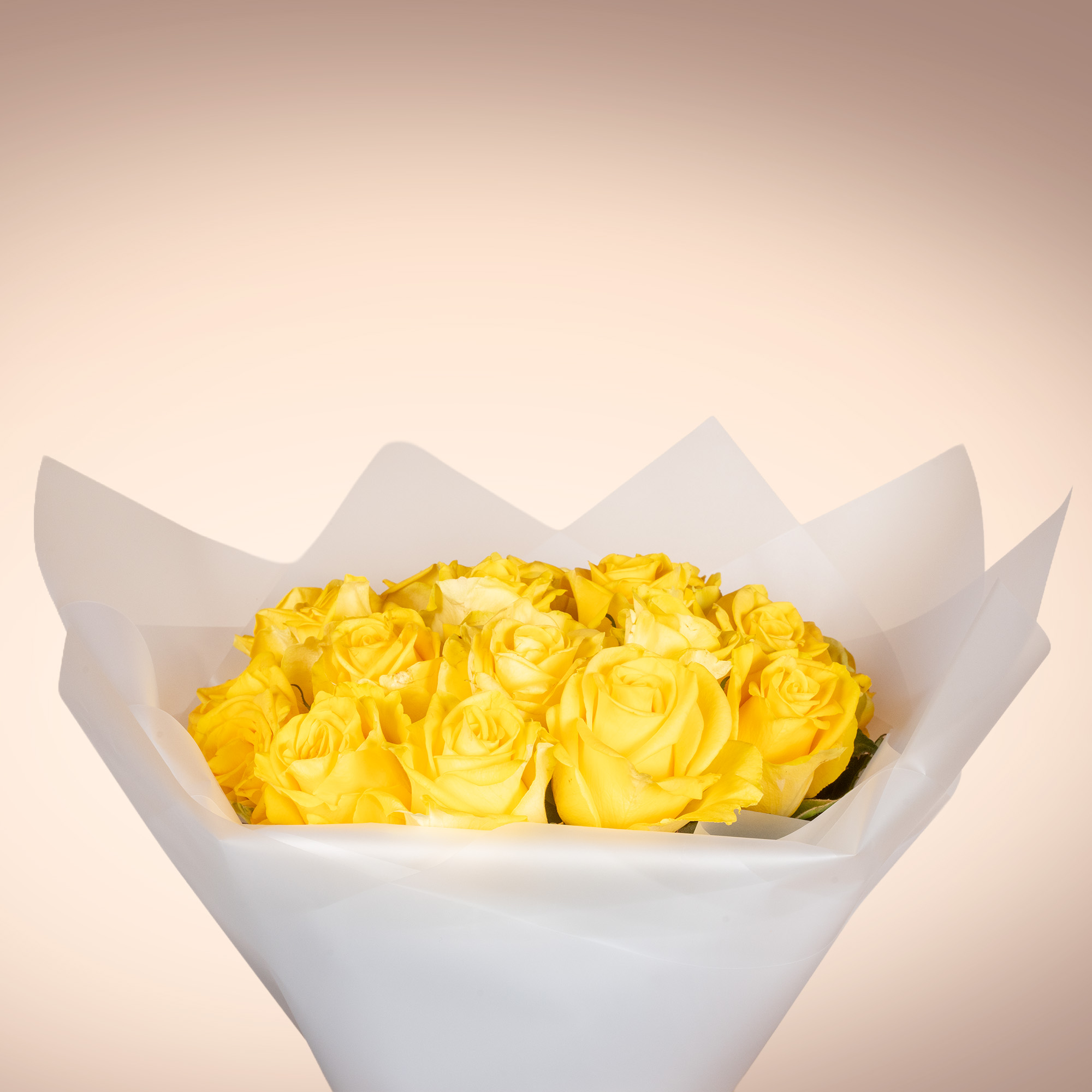 Sunshine Smile Rose Bouquet