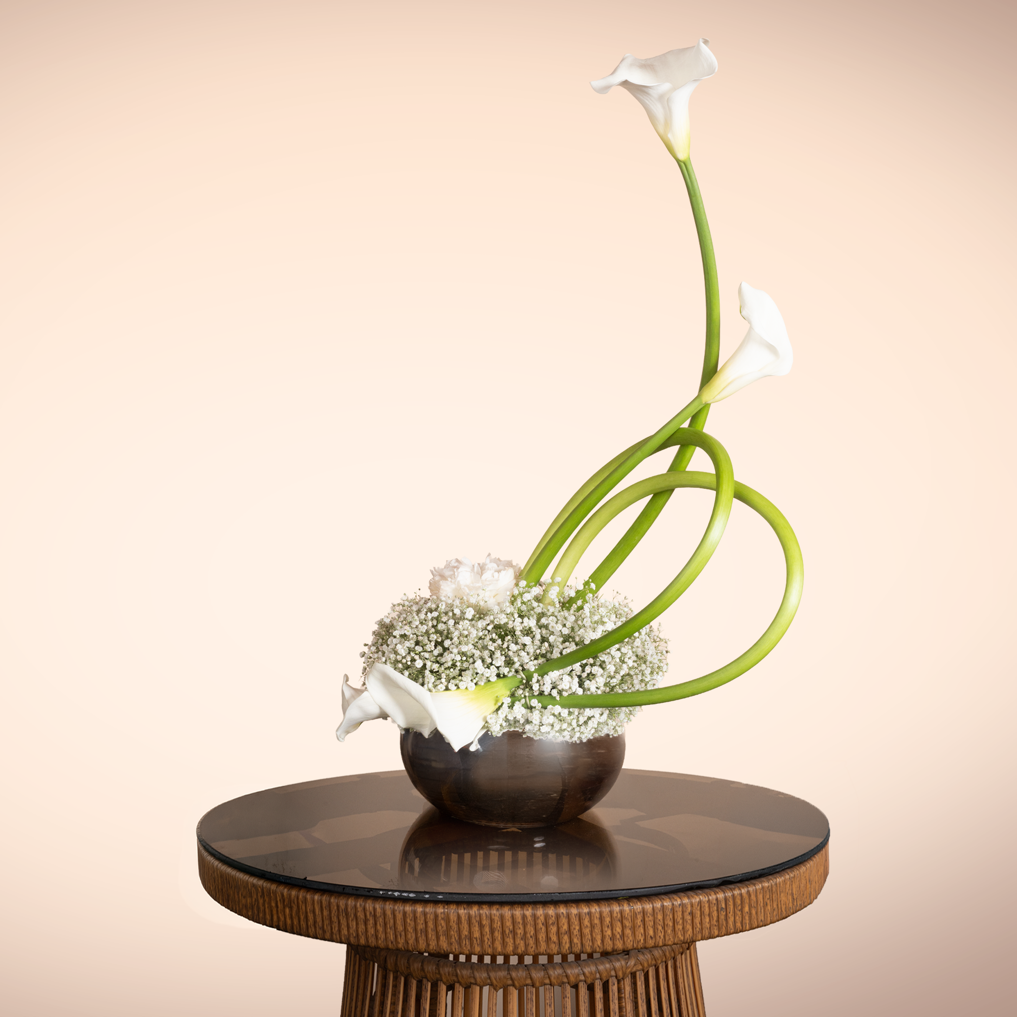 Calla Elegance Flowers Vase